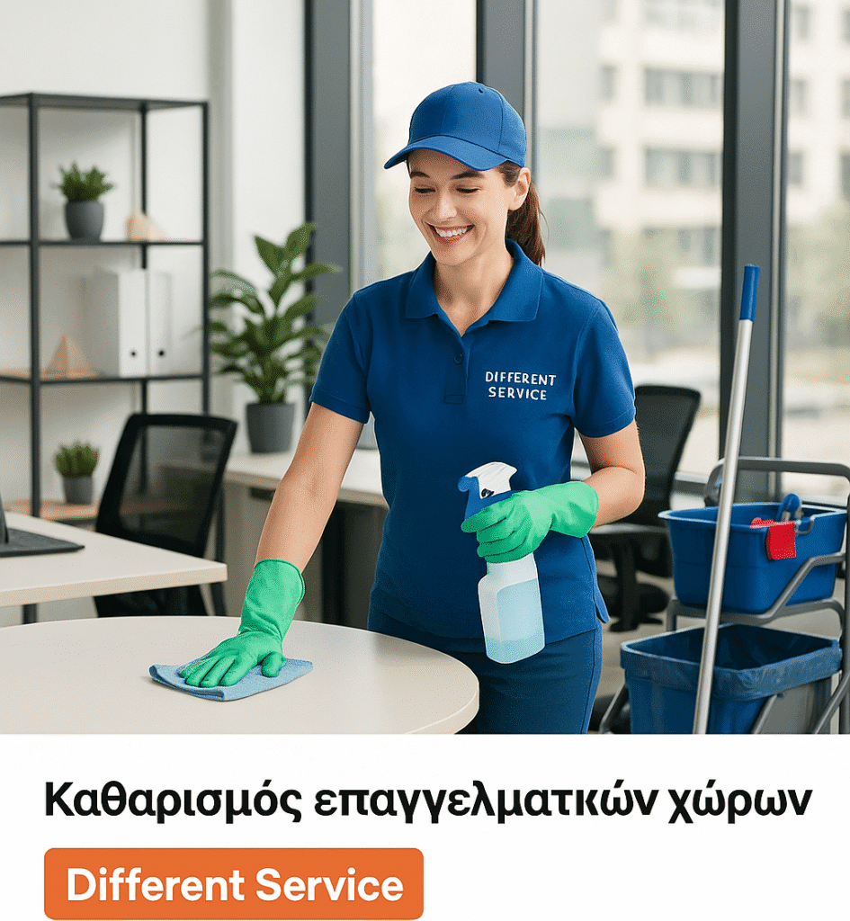 Καθαρισμός επαγγελματικών χώρων DIfferent Service 210 932 8019 - 6980 559 248 1 Καθαρισμός επαγγελματικών χώρων Different Service 210 932 8019 - 6980 559 248